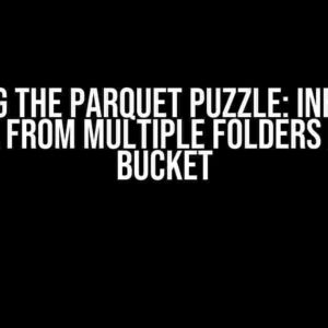 Solving the Parquet Puzzle: Inferring Schema from Multiple Folders in an S3 Bucket